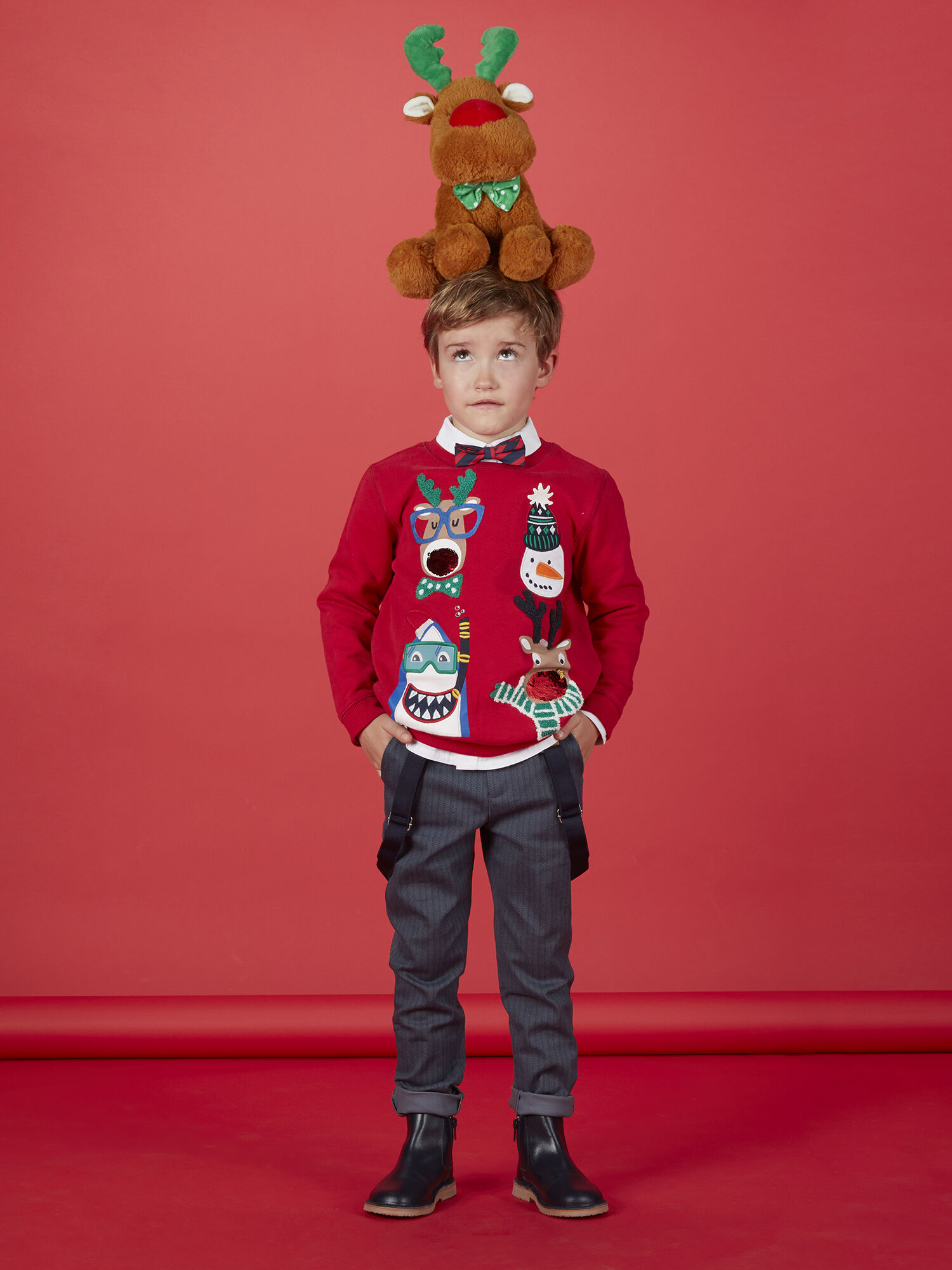 Sweat noel garcon best sale
